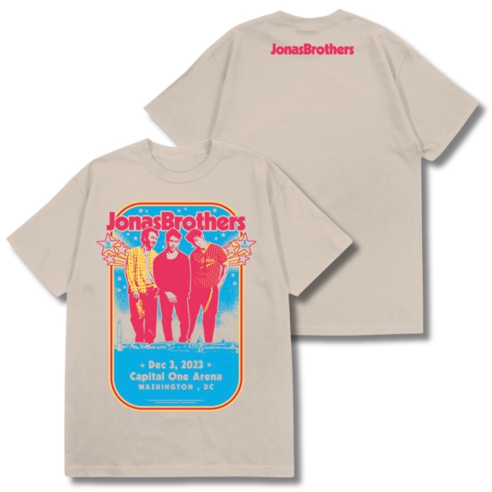 Jonas Brothers Concert T-Shirt Washington DC